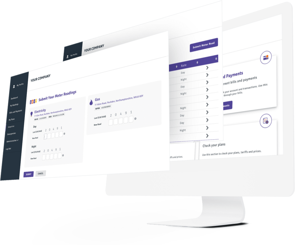 Customer self-service portal