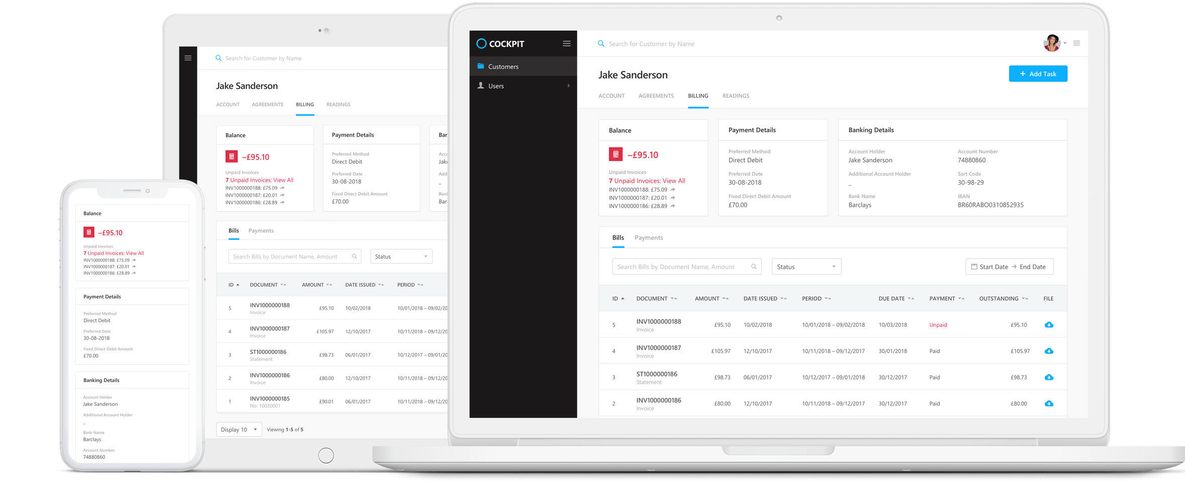 utility and telecom management system