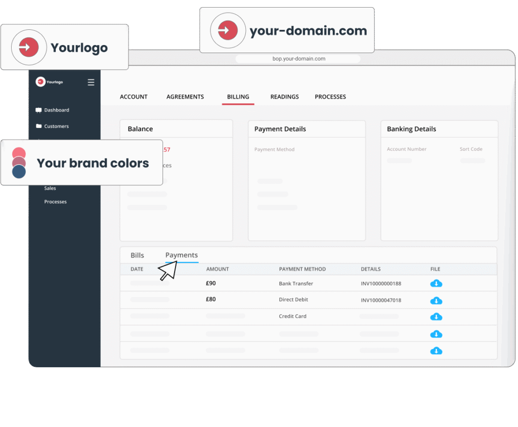 white label utility solution your brand